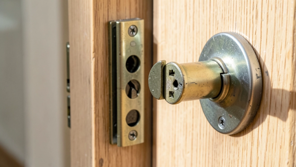 budowa zamka do drzwi pokojowych
