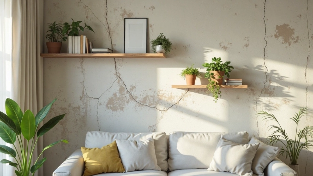 Jak zakryć brzydką ścianę w pokoju