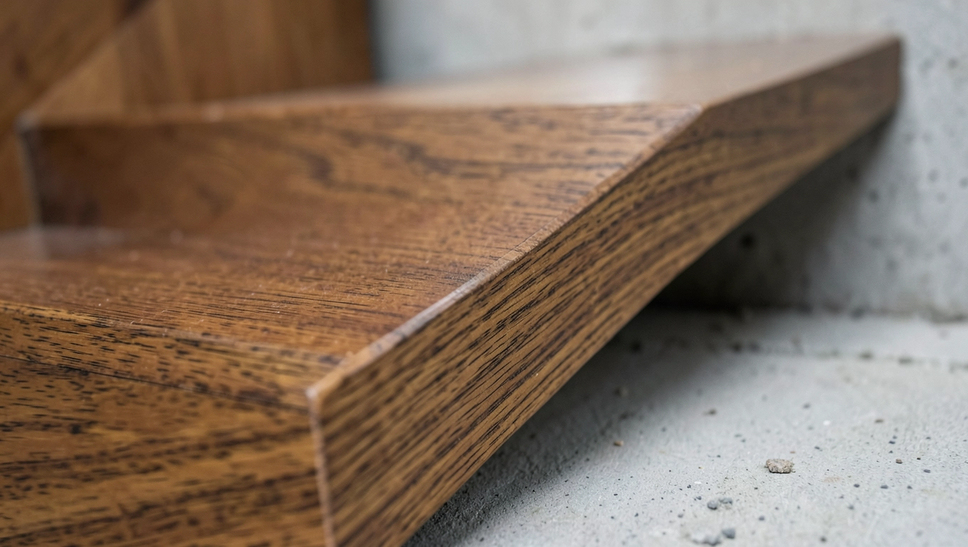 Koszt wykończenia schodów drewnem