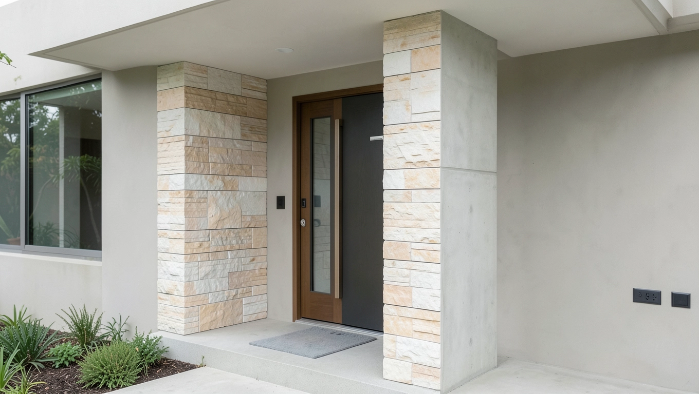 Najlepsze materiały na filary przed domem