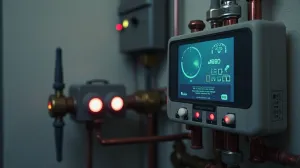 Brak transmisji z regulatorem pokojowym Tech