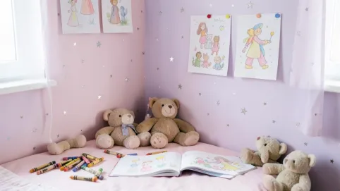Farba do pokoju dziewczynki