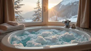 Hotel z jacuzzi w pokoju