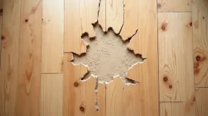 Jak wymienić panel podłogowy na środku pokoju