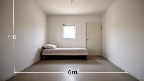 Minimalne wymiary pokoju 1 osobowego