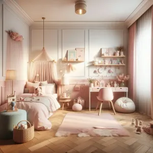 Pokój Dziecięcy Dla Dziewczynki