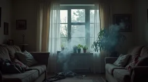 Smród z komina w pokoju