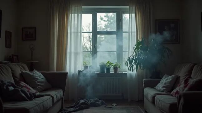 Smród z komina w pokoju