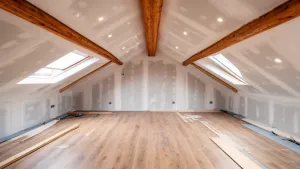 wykończenie poddasza cena za m2 robocizna