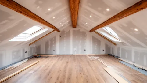 wykończenie poddasza cena za m2 robocizna