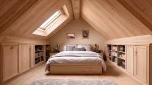 wykończenie skosów na poddaszu