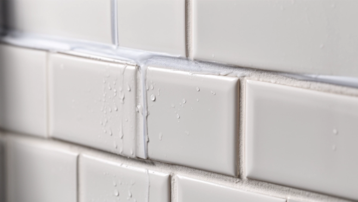 Wykończenie płytek przy ścianie